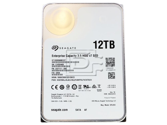 Seagate ST12000NM0127 SATA Hard Drives Image 1 image