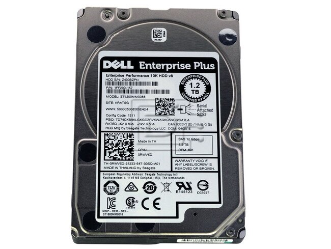 Seagate ST1200MM0088 RWV5D 0RWV5D SAS Hard Drive Image 2 image