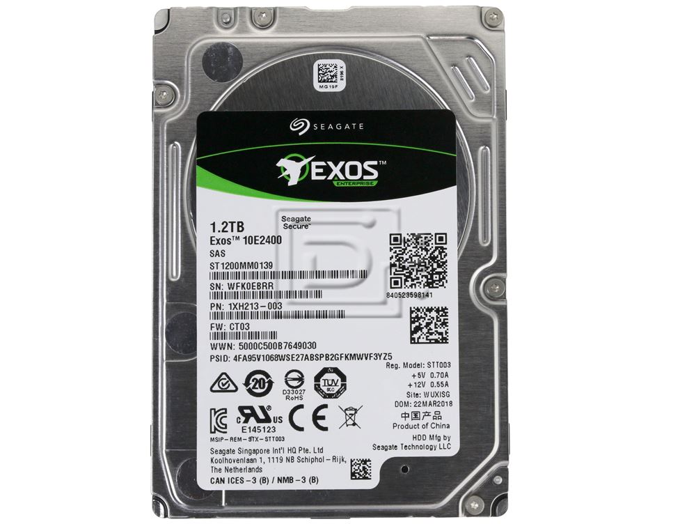 Seagate Exos 10E2400 ST1200MM0139 1.2TB 2.5