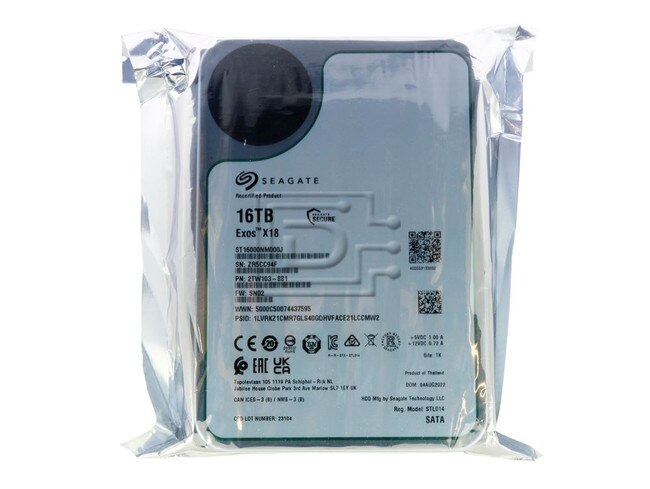 Seagate ST16000NM000J 2TW103-881 SATA Hard Disk Drive image 3