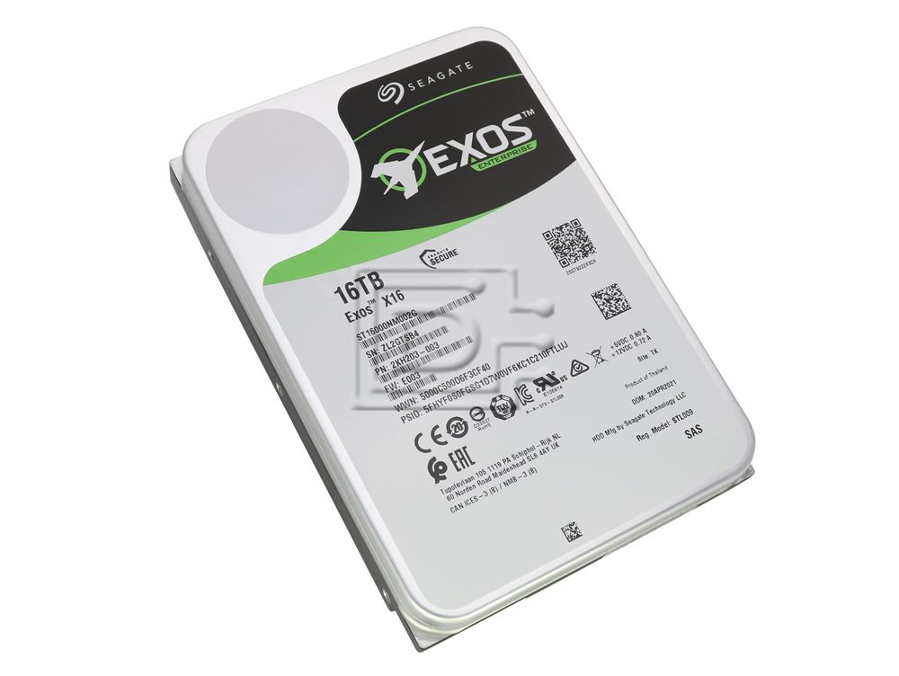 Seagate ST16000NM002G SAS Hard Drive Image 3 image