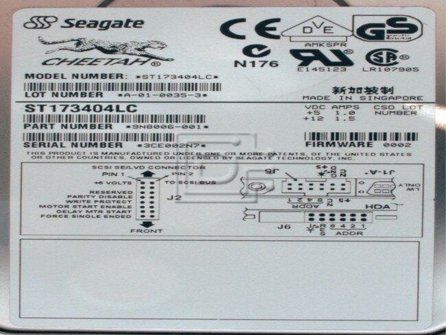 Seagate ST173404LC SCSI Hard Drives Image 2 image