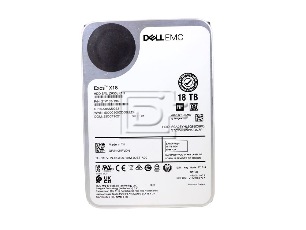 Seagate ST18000NM002J 18TB SATA HDD Image 2 image
