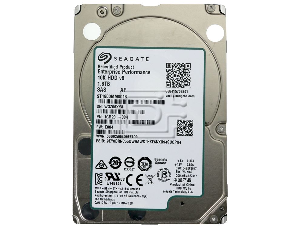 Seagate ST1800MM0018 1800GB SAS Hard Drive