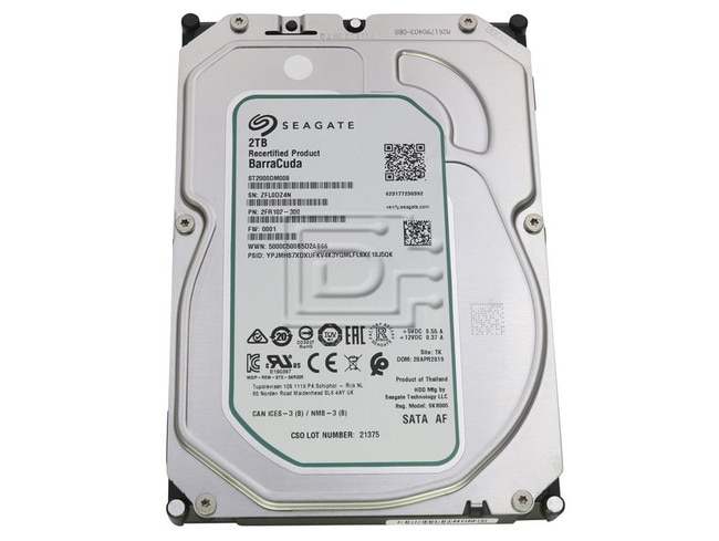 Seagate ST2000DM008 SATA Hard Drive Image 1 image