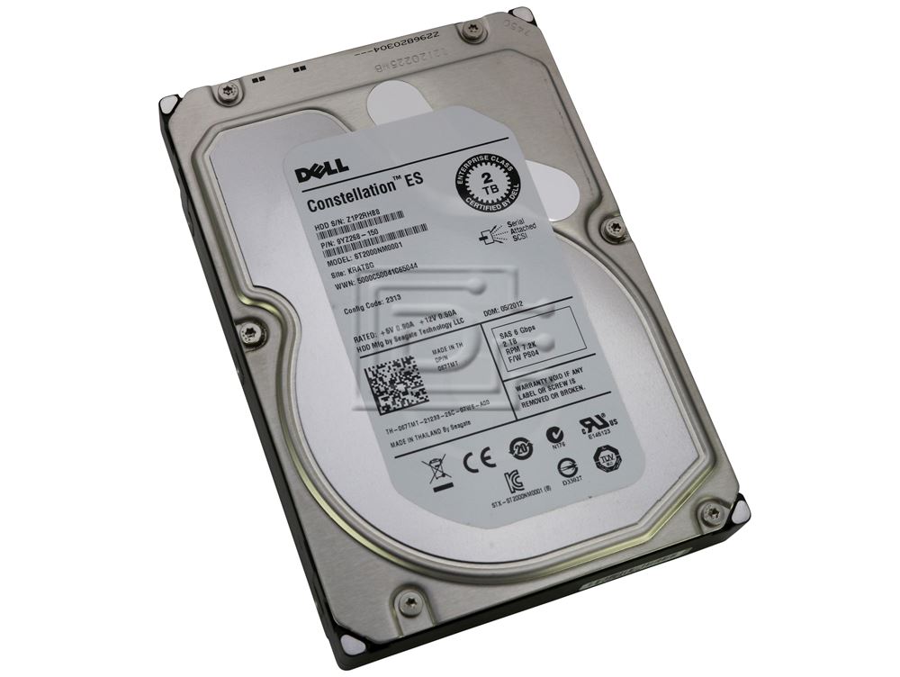 Seagate ST2000NM0001 67TMT 067TMT SAS Hard Drive Image 2 image
