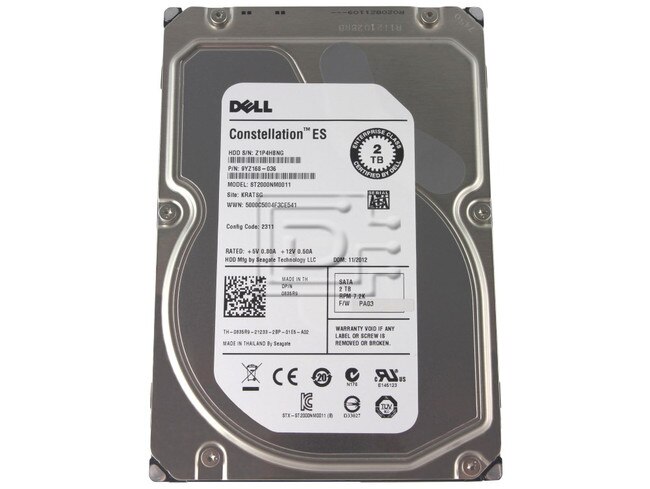 Seagate ST2000NM0011 835R9 0835R9 9YZ168-036 SATA Hard Drive image 1
