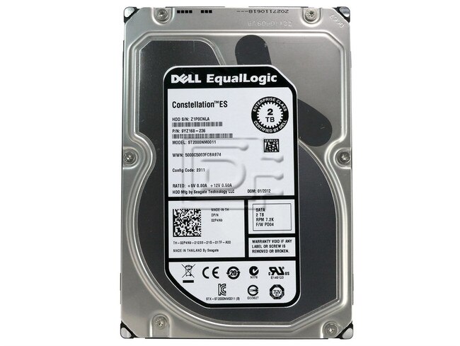 Seagate ST2000NM0011 2P4N9 02P4N9 SATA Hard Drive Image 2 image