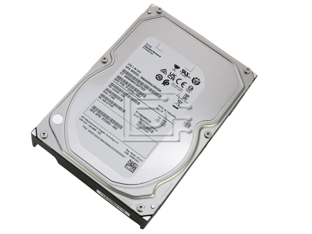 Seagate Exos 7E8 ST2000NM003A / 2J2200-035 / HPE P12339-002 Seagate Exos 7E8 ST2000NM003A / 2J2200-035 / HPE P12339-002