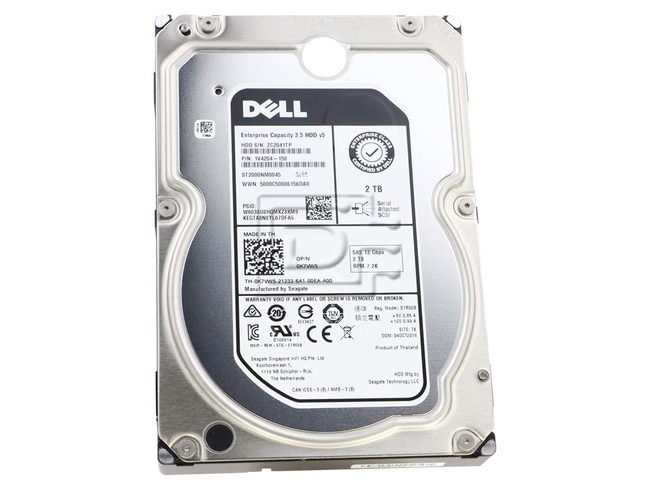 Seagate ST2000NM0045 RN7R5 0RN7R5 0K7VW5 K7VW5 1V4204-150 1V4204-157 SAS Hard Drive Image 1 image