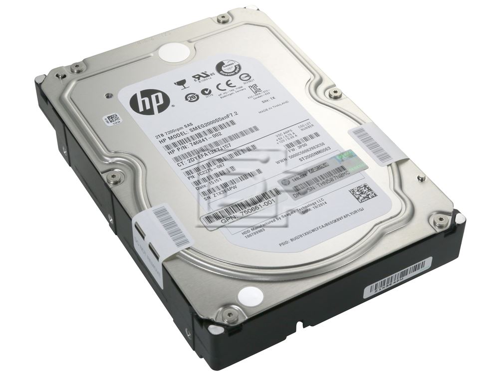 Seagate ST2000NM0063 2TB SAS SED / FIPS Encrypted Hard Drive