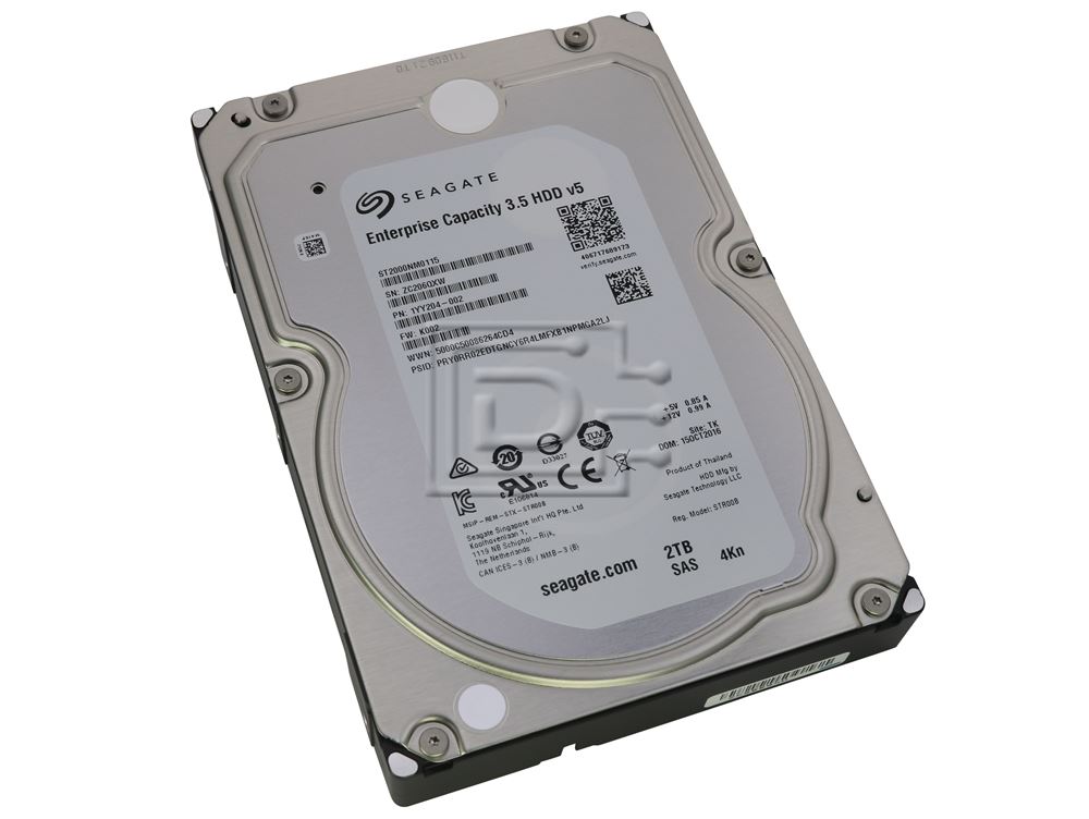C*C様 SATA 2TB×3 6TB3.5インチ DISK② Seagate Exos 7E8 ST2000NM0115 2TB 3.5” LFF 12Gbps 7.2K RPM 4Kn SAS