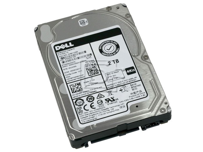 Seagate ST2000NX0373 GH86F 0GH86F 1FM232-150 SAS Hard Drive image 1