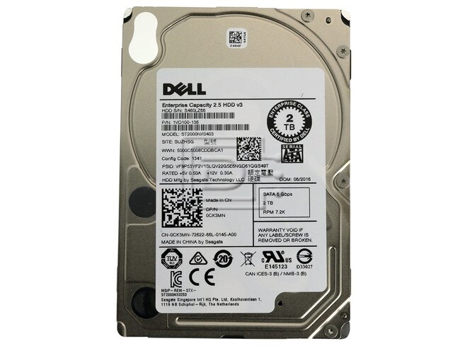 Seagate ST2000NX0403 CK3MN 0CK3MN SATA Hard Drive image 2