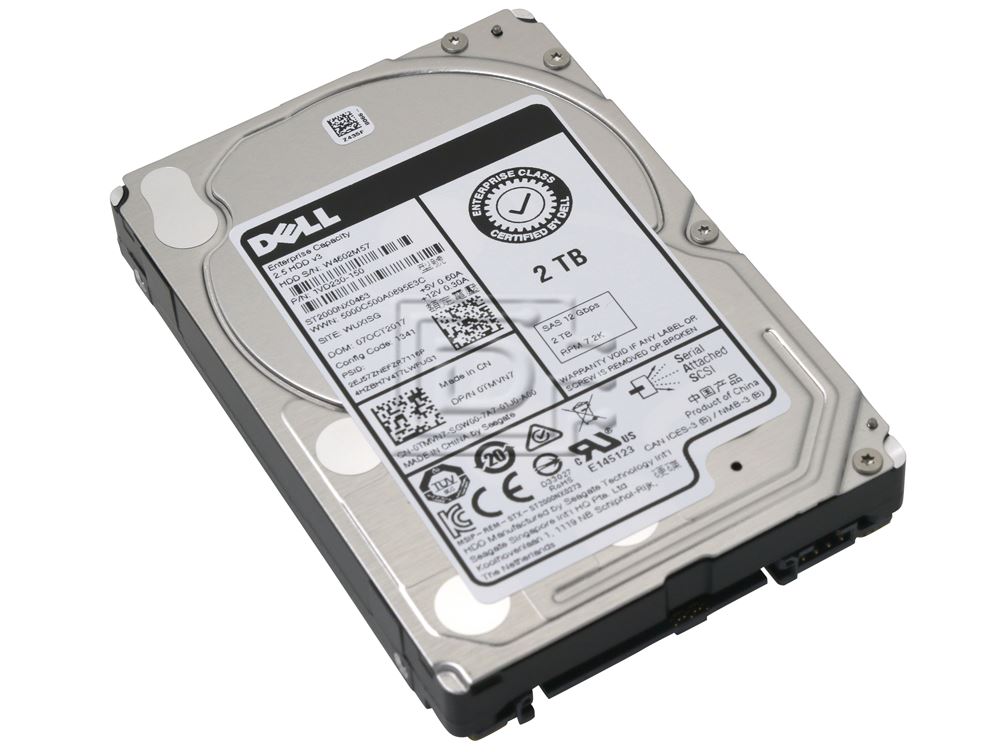 Seagate ST2000NX0463 TMVN7 0TMVN7 1VD230-150 SAS Hard Drive Image 2 image