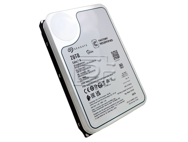 Seagate ST28000NM000C 28TB SATA Hard Disk Drive Image 1 image