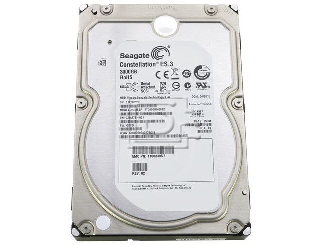 Seagate ST3000NM0023 SAS Hard Drives Image 1 image
