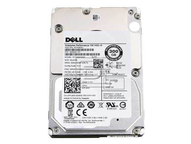 Seagate ST300MP0005 07FJW4 7FJW4 1MG200-150 1MG200-151 SAS Hard Drive image 1