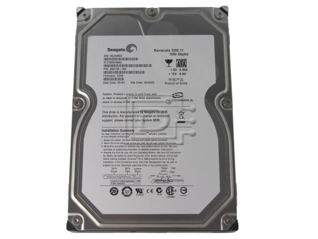 Seagate ST31000340AS SATA Hard Drive image 1