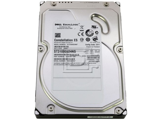 Seagate ST31000524NS 9JW154-536 SATA Hard Drive Image 1 image