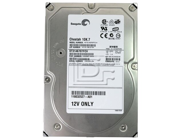Seagate ST3146707FC Fibre Channel Hard Drive Image 2 image