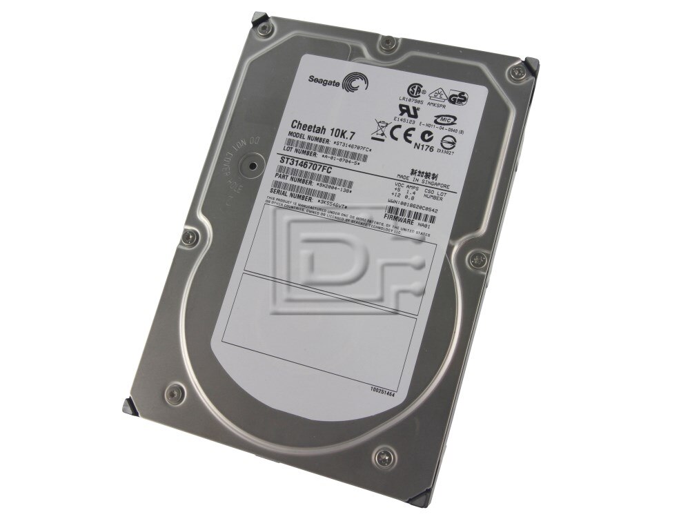 Seagate St3146707fc-S Seagate 146Gb 10000Rpm Fibre Channel Hard Drive P/N:  St