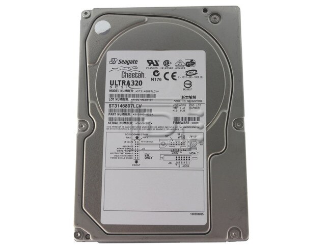 Seagate ST3146807LCV SCSI Hard Drive image 1