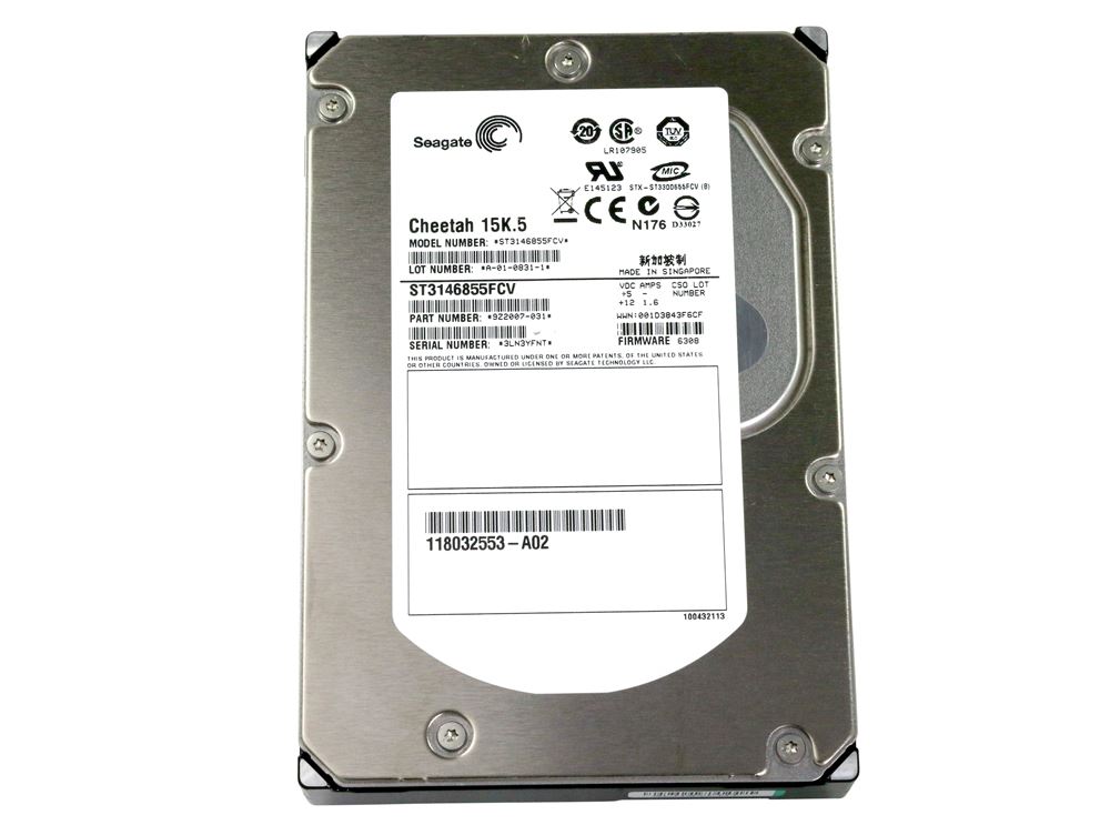 Seagate ST3146855FC Fiber Fibre Channel Hard Drive