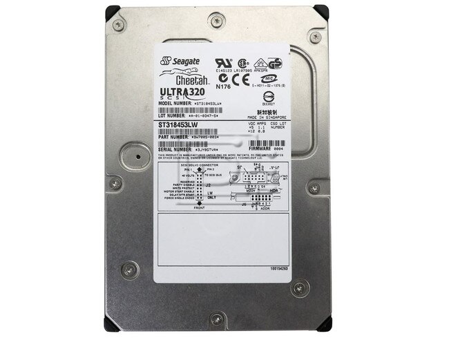 Seagate ST318453LW 0Y2612 Y2612 1R189 01R189 9W7005 SCSI Hard Drive Image 2 image