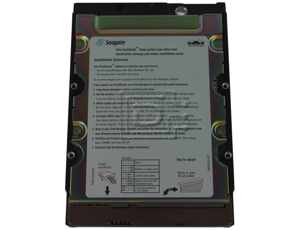 Seagate ST320011A 9T6004-733 SATA hard drive Image 2 image