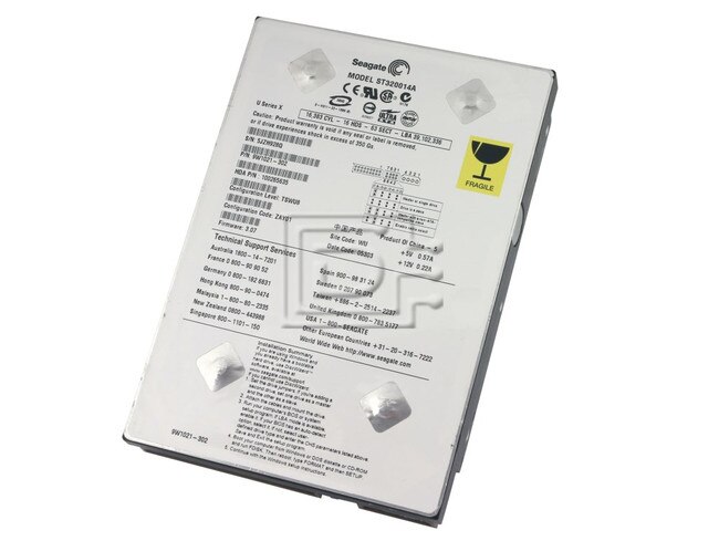 Seagate ST320014A 9W1021-302 9W1021-301 9W1021 100265635 100236888 SATA hard drive image 1
