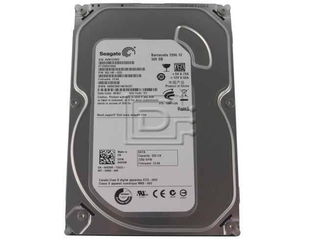 Seagate ST3320418AS H639R 0H639R SATA Hard Drive image 1