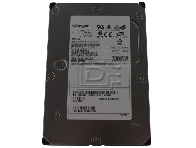 Seagate ST336753FCV 9U9007-024 Fibre Channel Hard Drive image 1