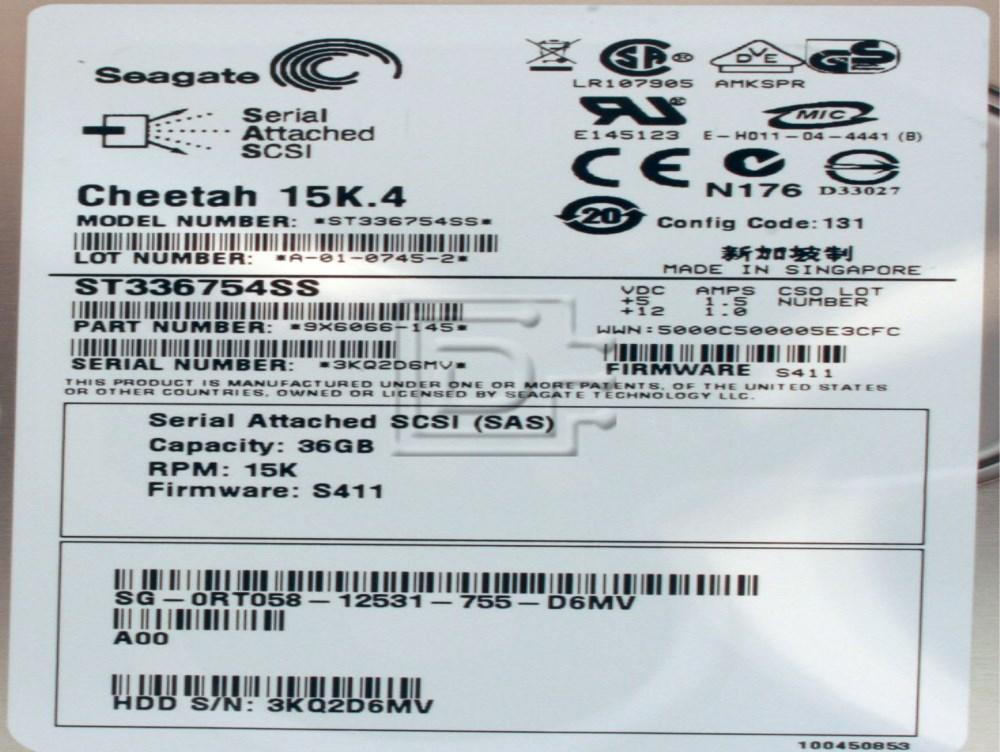 Seagate ST336754SS SAS Hard Drive
