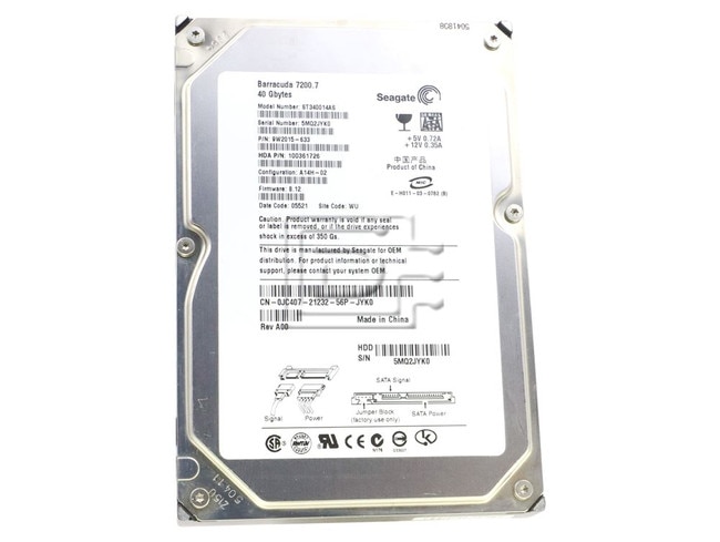 Seagate ST340014AS SATA 3.5: Hard Drive Image 1 image