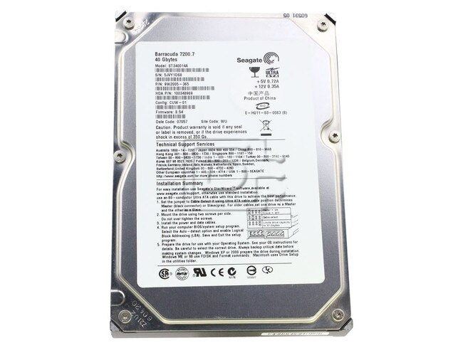 Disque Dur Seagate 4 To (4000 Go) S-ATA 3 - Hybrid SSD (ST4000DX001) à prix  bas