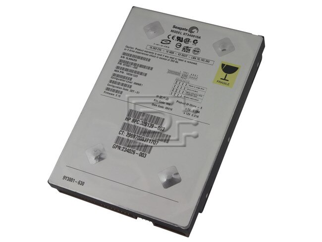 Seagate ST340015A 9Y3001-630 IDE hard drive image 1