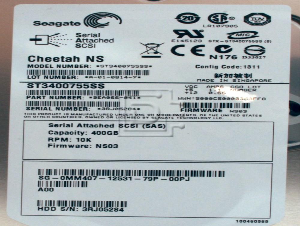 Seagate ST3400755SS 9EA066-080 SCSI Hard Drives Image 2 image