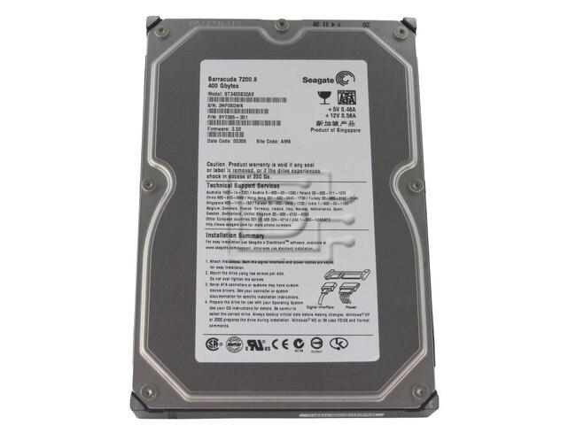 Seagate ST3400832AS SATA Hard Drive image 1