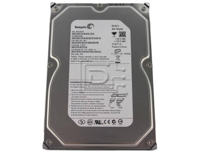 Seagate ST3400833NS SATA Hard Drive Image 1 image