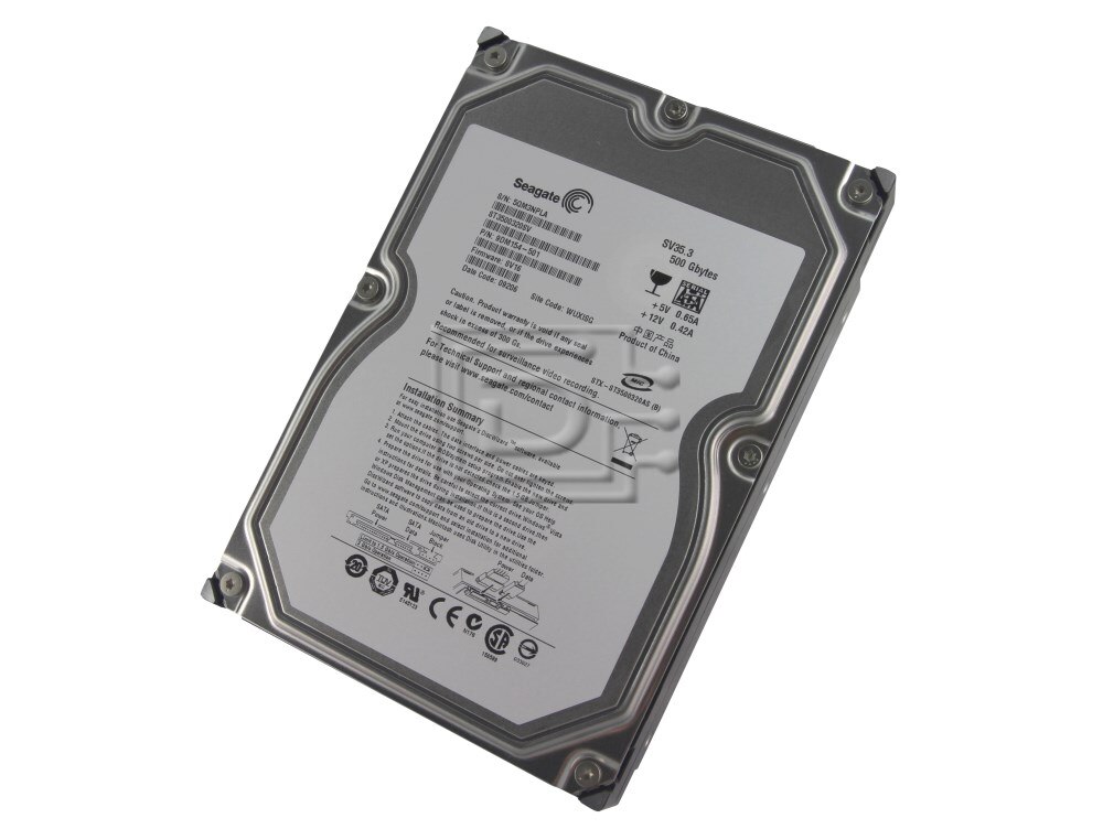 Seagate シーゲート ST3500320NS（3.5 HDD 500GB） Seagate SV35.3 ST3500320SV 500GB 7.2K SATA Hard Drive