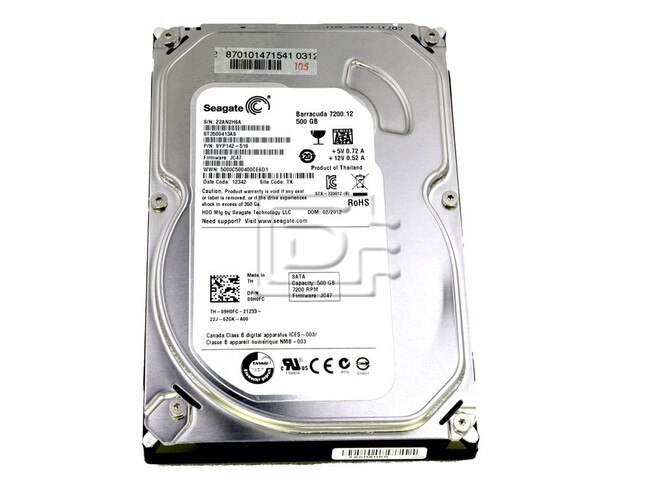 Disque Dur Interne SEAGATE BarraCuda 500Go 3.5 - Talos