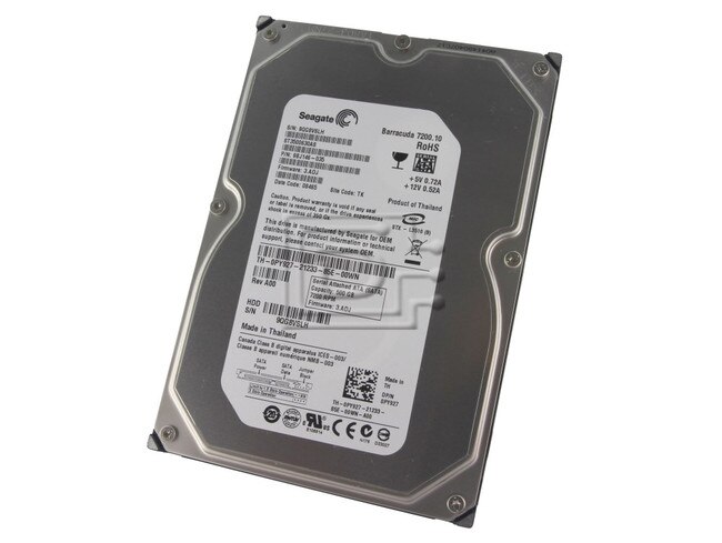 Seagate ST3500630AS PY927 0PY927 JN299 0JN299 SATA Hard Drive image 1