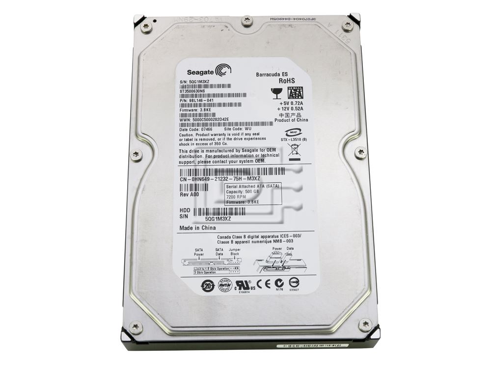 Amazon.com: Hitachi Ultrastar A7K1000 500GB SATA/300 7200RPM