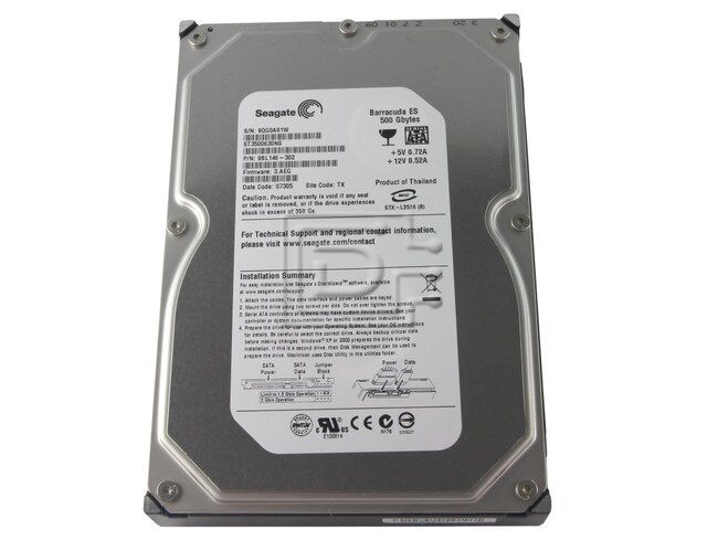 Seagate ST3500630NS SATA Hard Drive Image 4 image