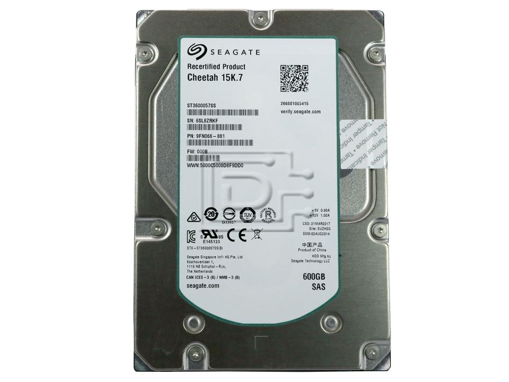 Seagate ST3600057SS 9FN066 SAS Hard Drives Image 2 image