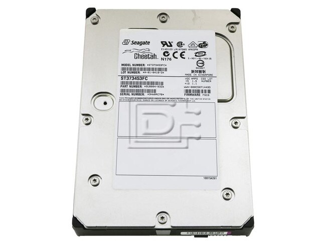 Seagate ST373453FC Fibre Channel Hard Drive Image 1 image