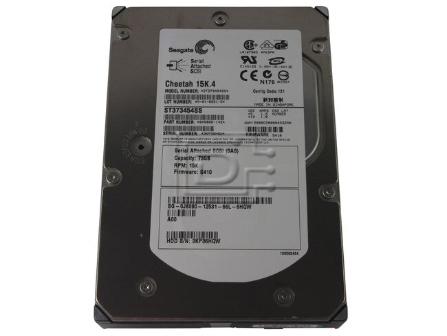 Seagate ST373454SS J8090 0J8090 0FP548 FP548 SAS Hard Drives Image 1 image