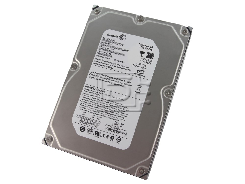 Seagate ST3750640NS / 0JW551 / 0UM402 750GB SATA Hard Disks