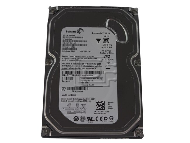Seagate ST380815AS HY281 0HY281 SATA Hard Drive image 1